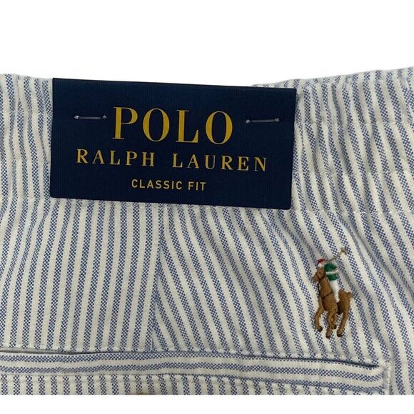 Polo Ralph Lauren Lg Classic Fit 5" Prepster Allover Saddle Shoes Oxford Shorts - Picture 3 of 8